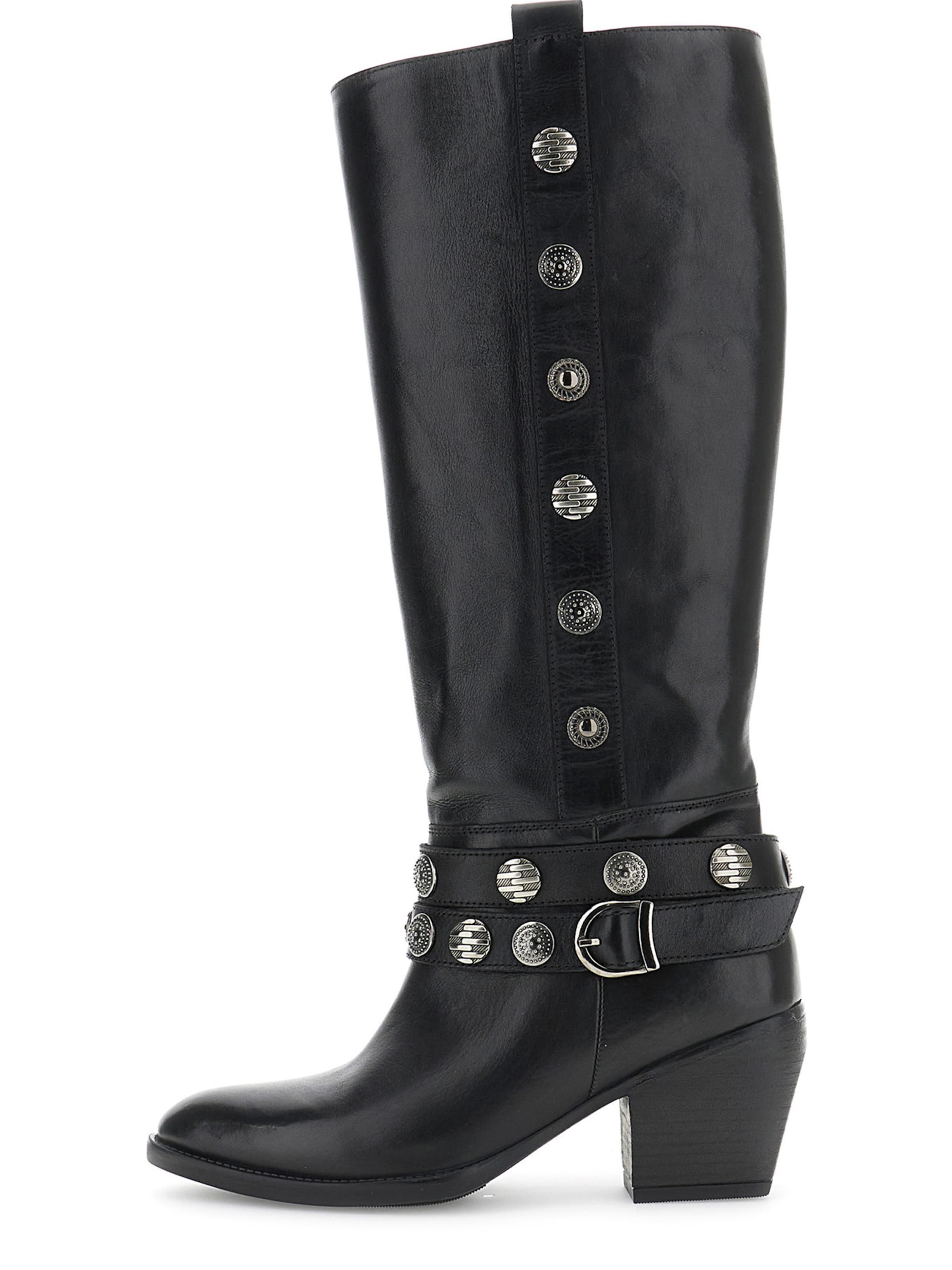 Bottes CAFè NOIR en noir : devant