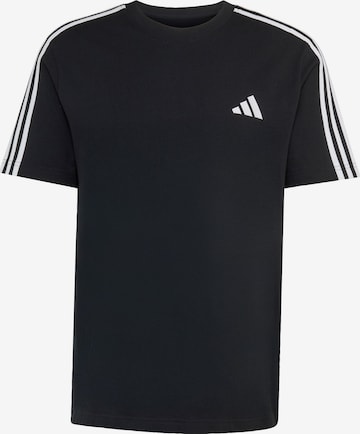 ADIDAS SPORTSWEAR - Camiseta funcional 'Essentials' en negro: frente