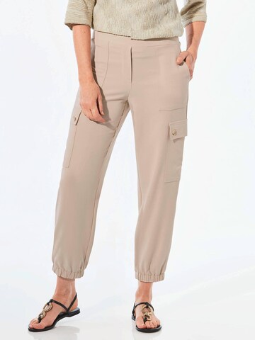 Goldner Slim fit Trousers in Beige