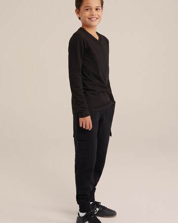 WE Fashion T-shirt i svart