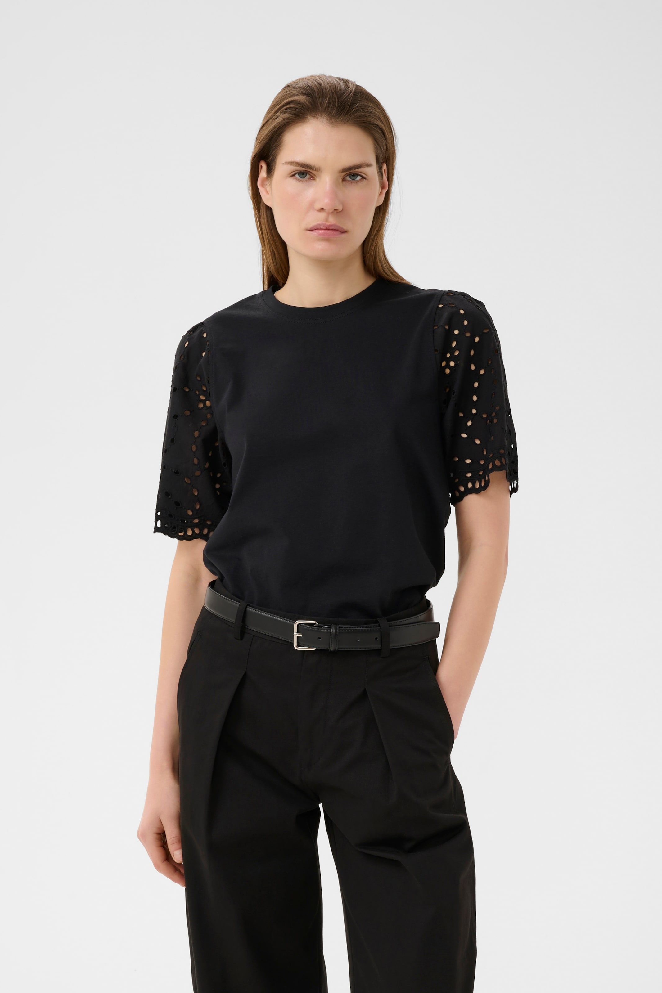 InWear Blouse 'CaithIW' in Black: front
