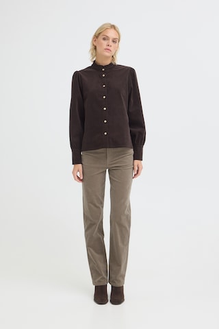 Pulz Regular Broek in Beige