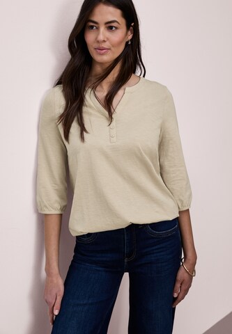 STREET ONE Shirt in Beige