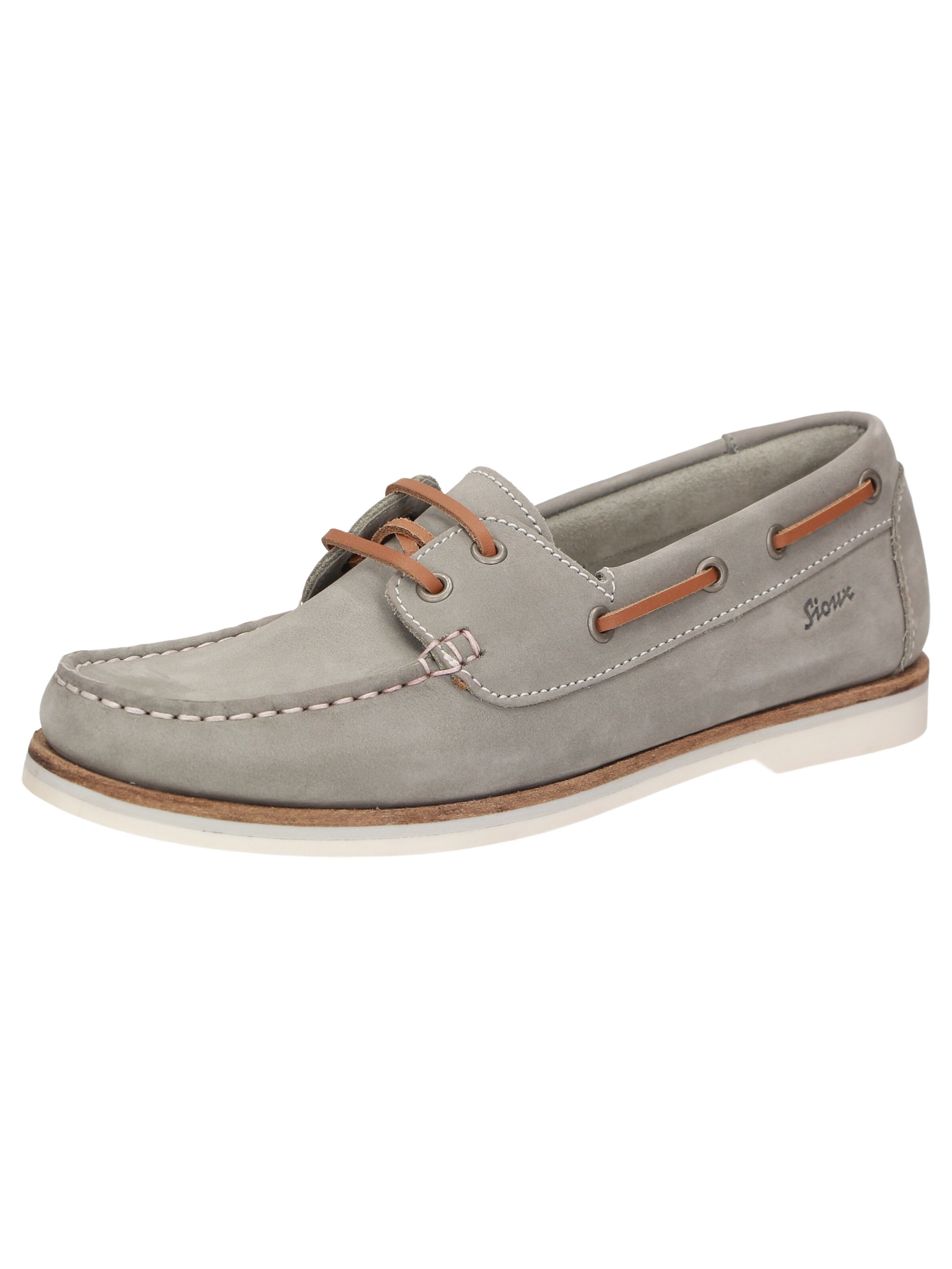 Mocassin 'Nakimba-700' SIOUX en gris : devant