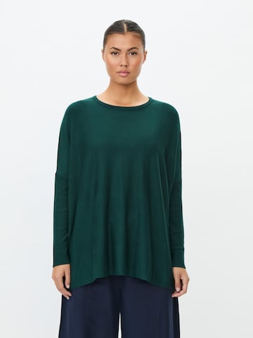 Pull-over Masai en vert : devant