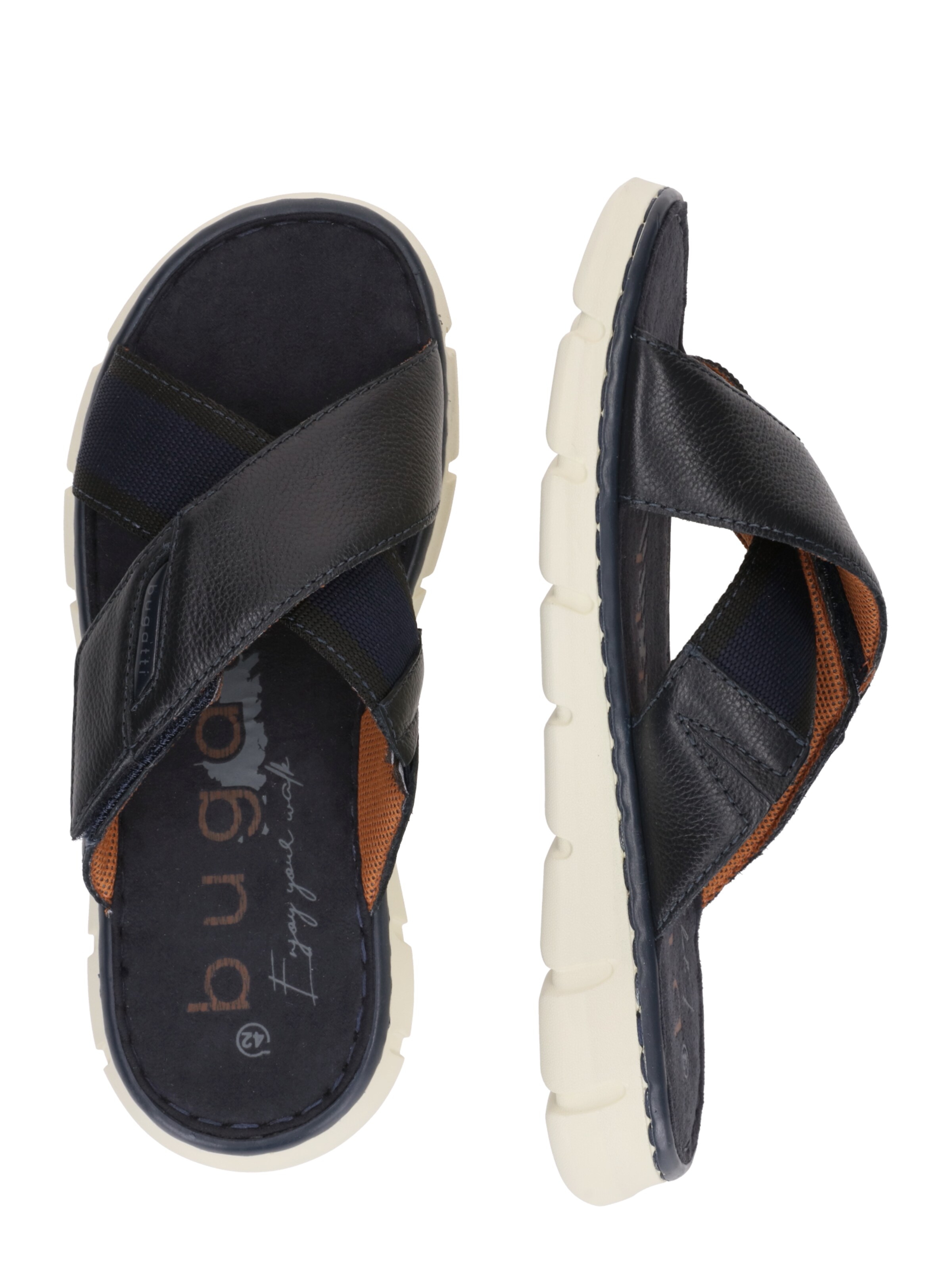 Mule bugatti en bleu