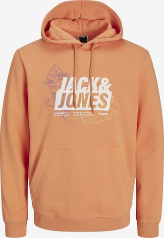 JACK & JONES Sweatshirt in Orange: front