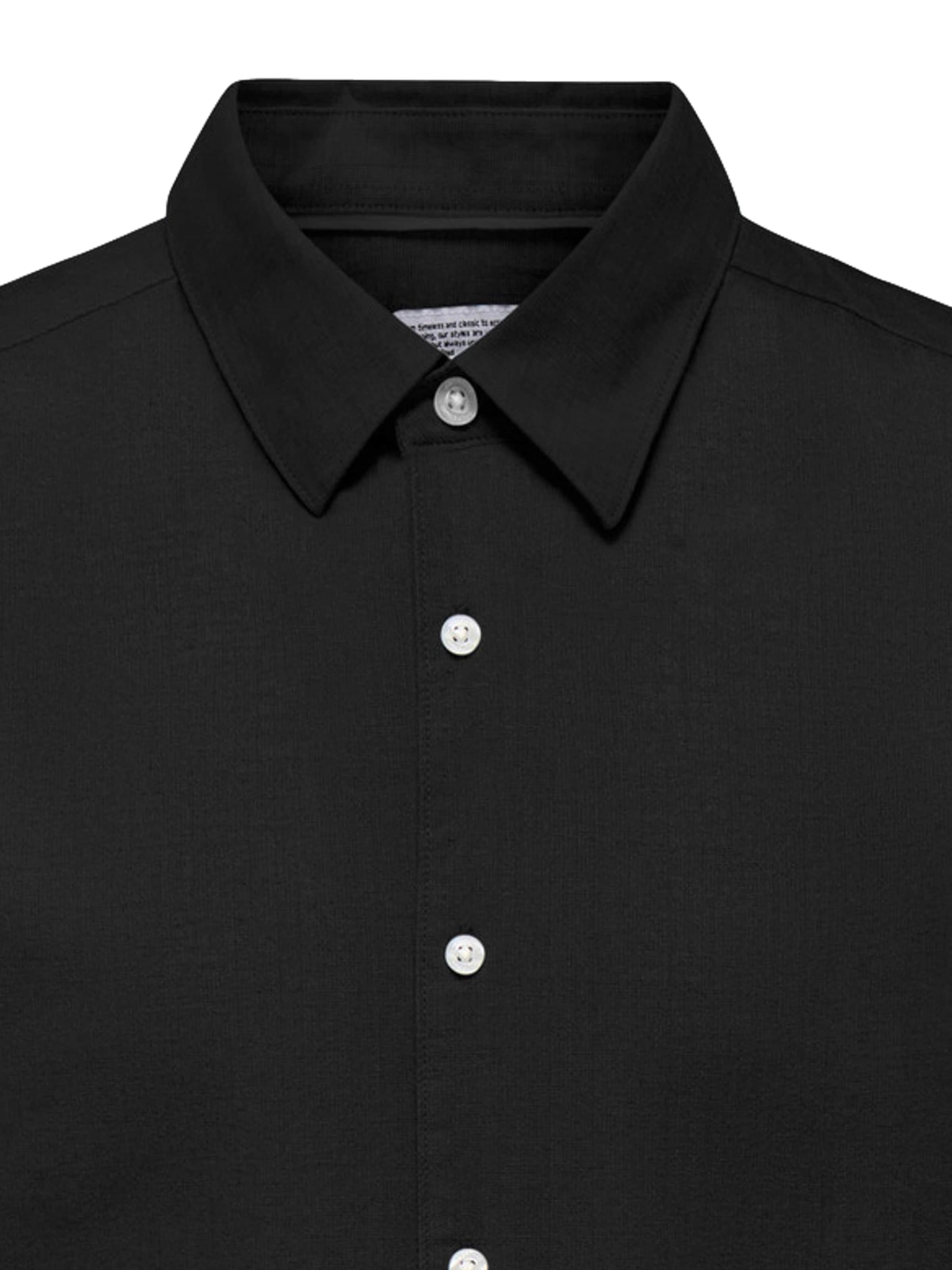 Coupe regular Chemise 'Cantley' Only & Sons en noir