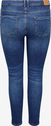 ONLY Carmakoma Skinny Jeans 'Maya' in Blauw