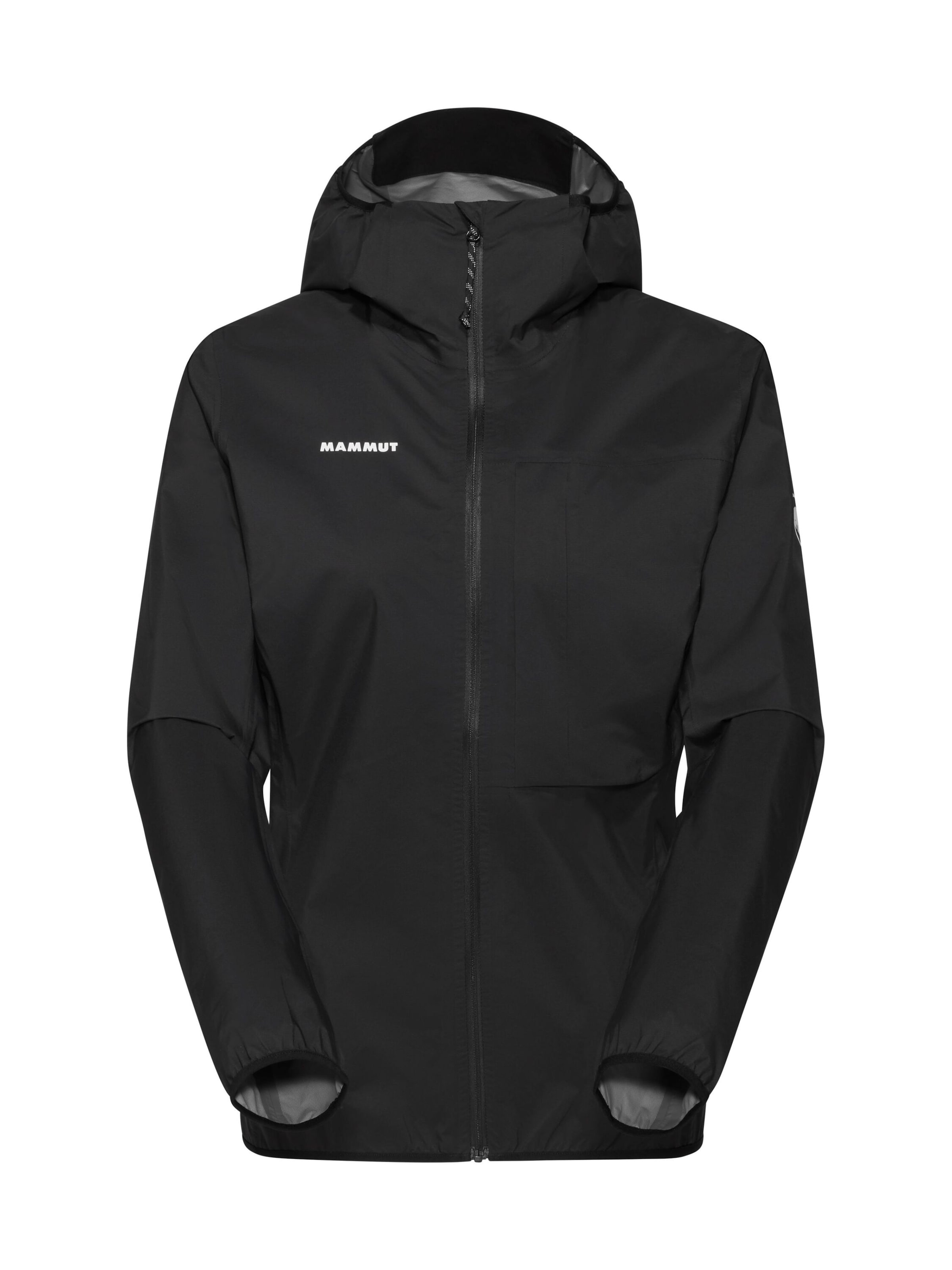 MAMMUT Outdoor Jacket 'Ducan Light' in Black: front