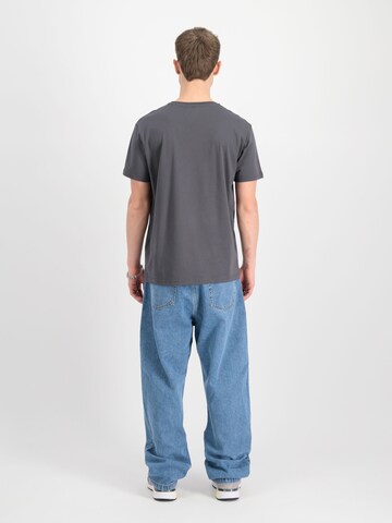 ALPHA INDUSTRIES Shirt 'NASA Orbit' in Grey