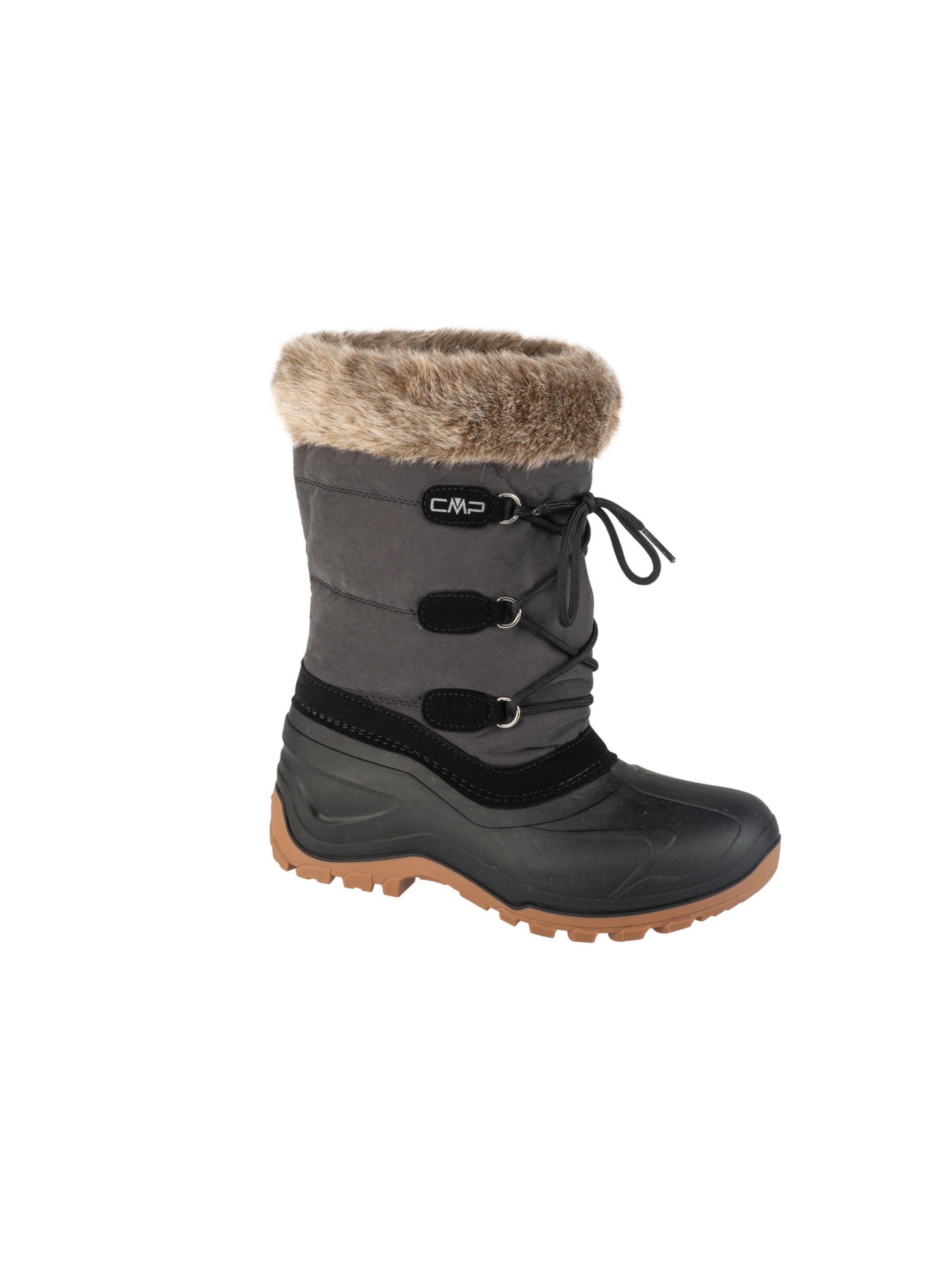 CMP Schnürstiefel 'CMP Nietos Low'‌‌ in Schwarz: Vorderseite