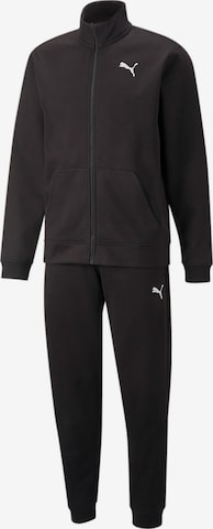 PUMA Tracksuit in Black: front