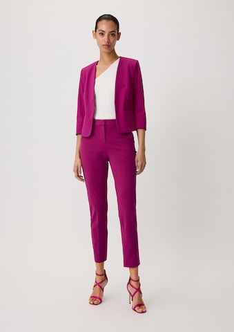 Coupe slim Pantalon COMMA en violet