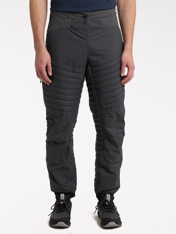 Haglöfs Tapered Outdoor Pants 'L.I.M Mimic' in Grey: front