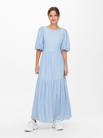 Robe 'Luna' ONLY en bleu : devant