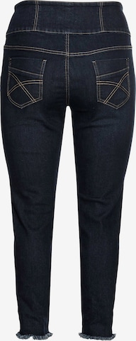 SHEEGO Skinny Jeans 'ANNE' in Blauw