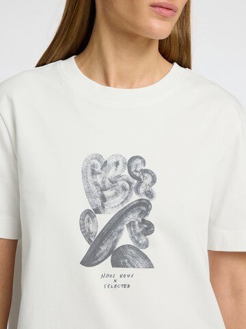 SELECTED FEMME Shirt 'SLFESSENTIAL' in White