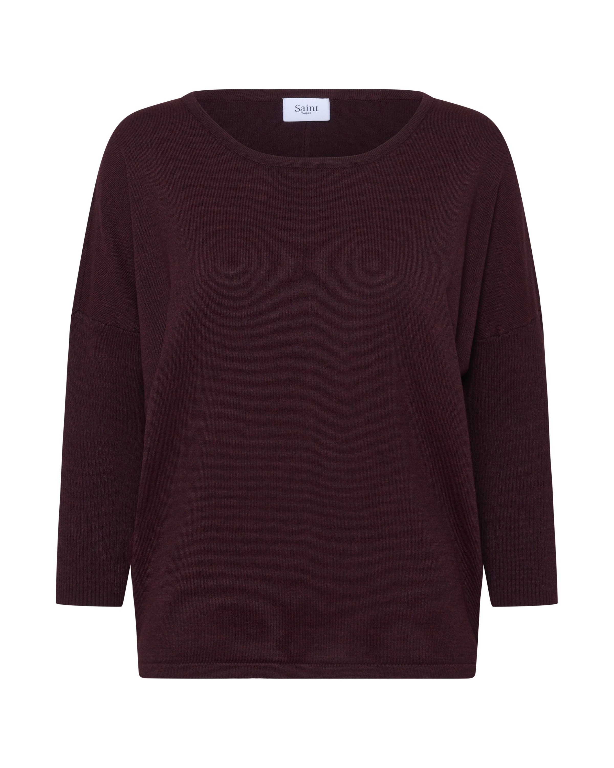 Pull-over 'MilaSZ' SAINT TROPEZ en violet : devant
