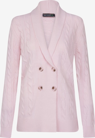 Cardigan Felix Hardy en rose : devant