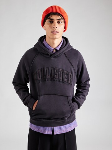 HOLLISTER Sweatshirt i sort: forside