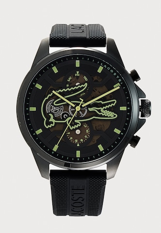LACOSTE Analogt ur 'Arthor Skeleton' i sort: forside