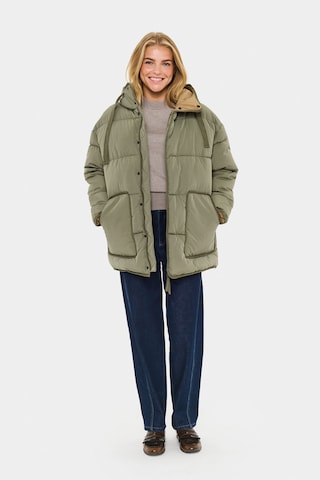 SAINT TROPEZ Vinterjakke i beige