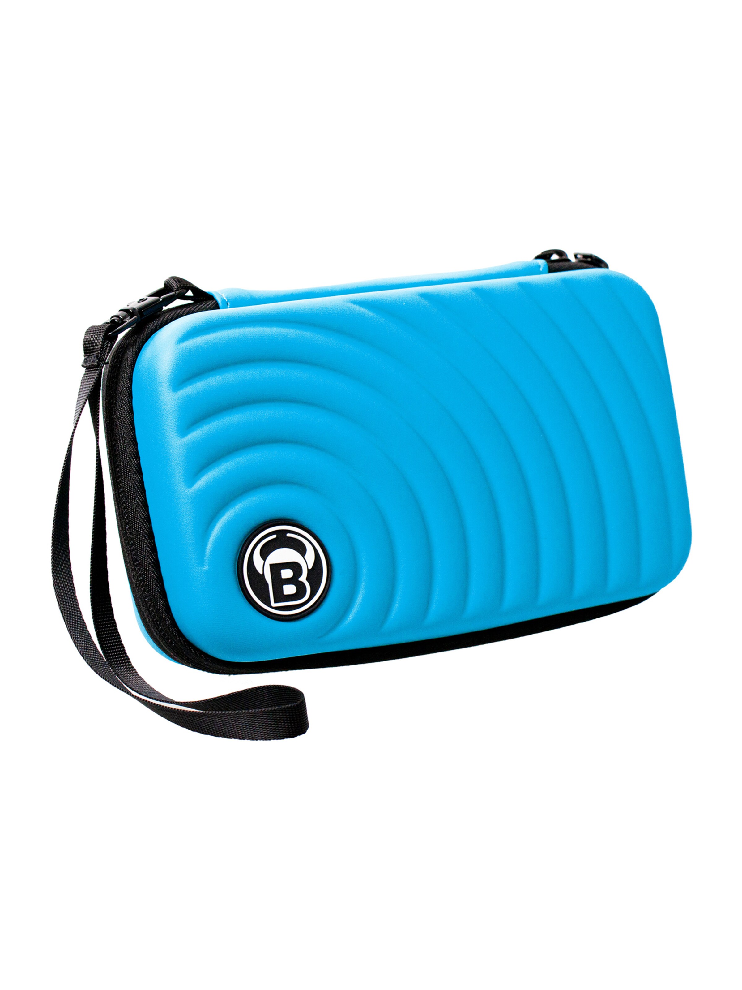 BULL'S Dartcase ' Orbis HS Carbon Darttasche Dartbox Pfeilaufbewahrung Darts-Etui ' in Blau: Vorderseite