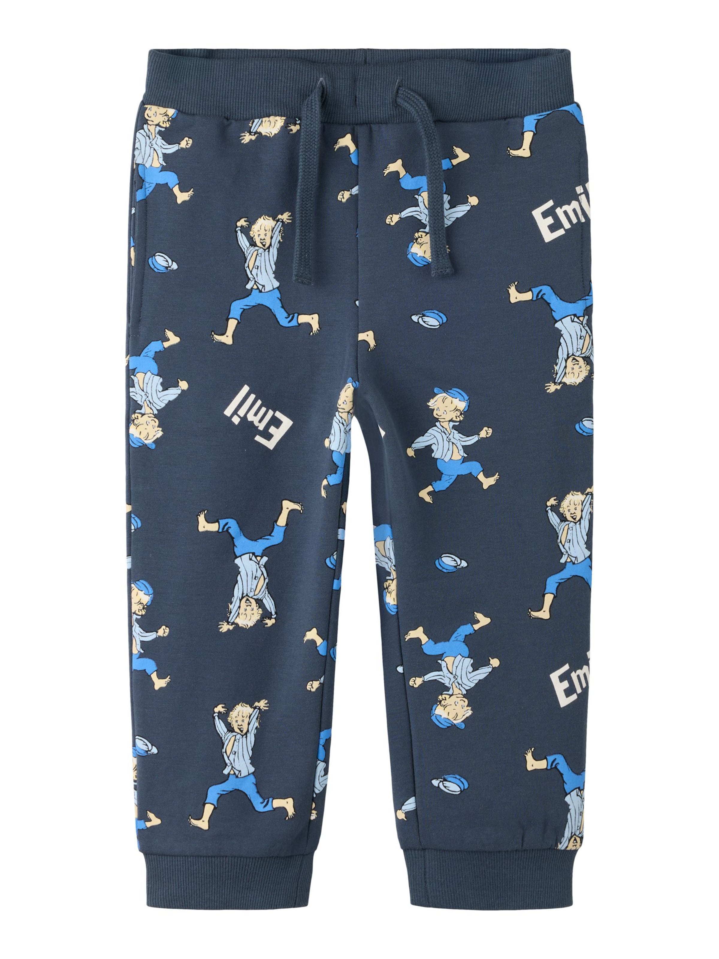 NAME IT - Pantalón en azul: frente