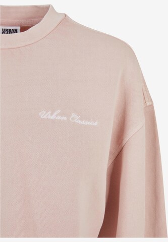 Urban Classics Sweatshirt in Roze