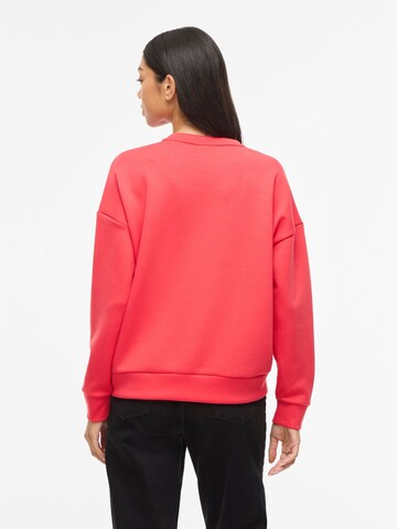 Sweat-shirt 'VISif' VILA en rouge
