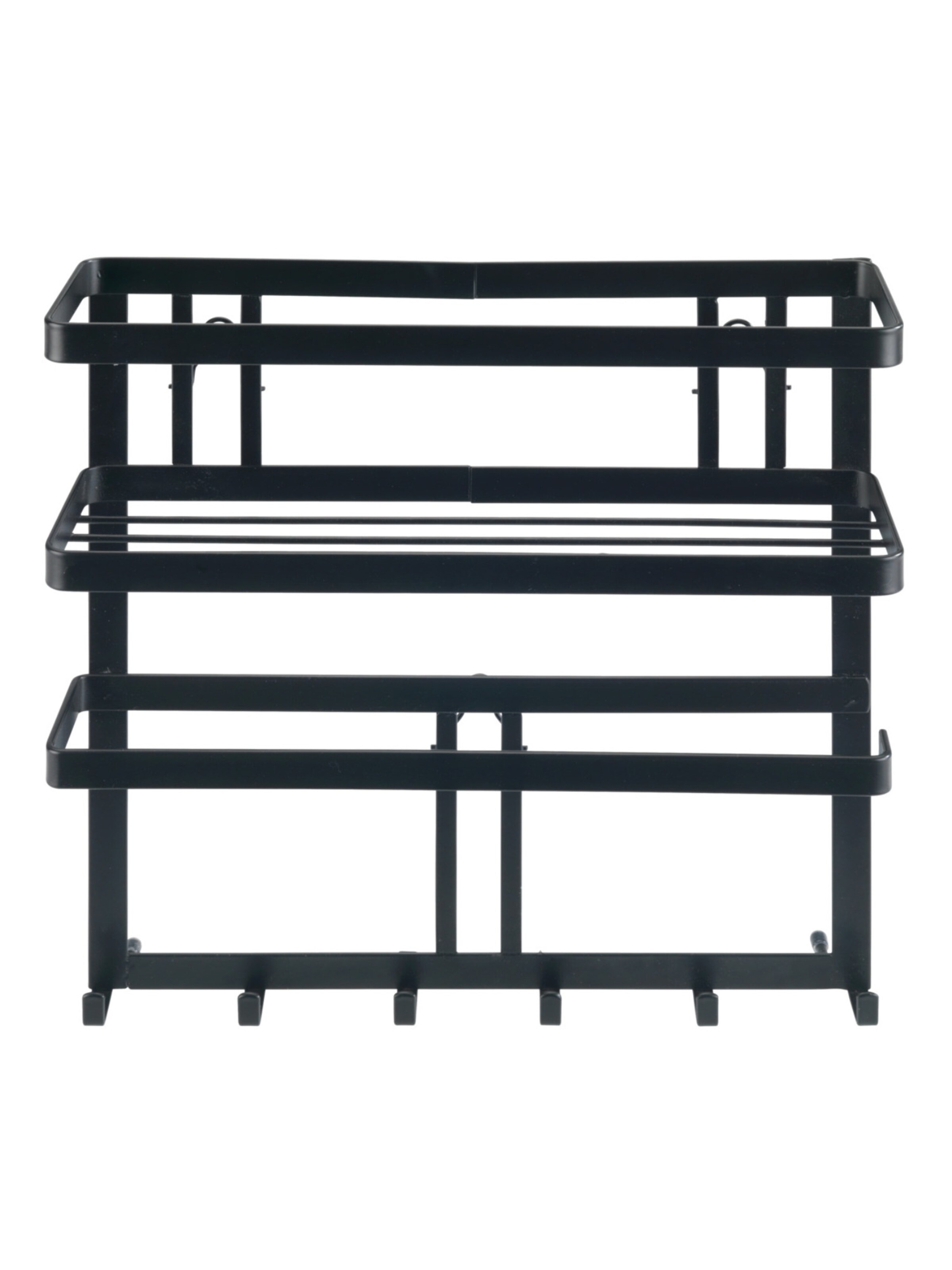 Wenko Shelf 'Gala' in Black: front