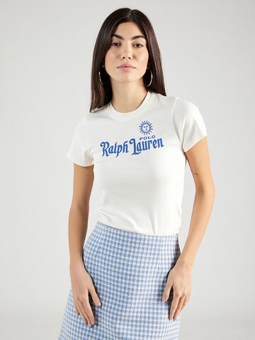 Polo Ralph Lauren T-Shirt in Beige: Vorderseite