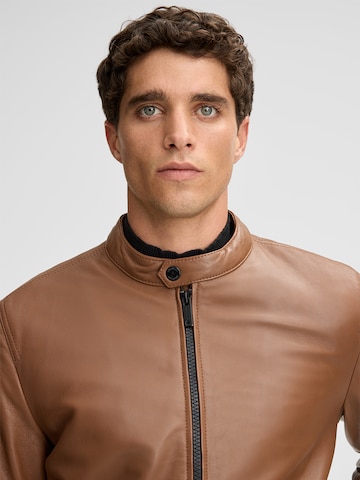 STRELLSON Between-season jacket ' Jace ' in Brown