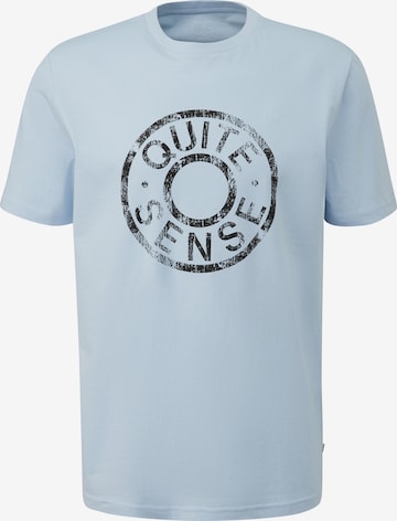QS Shirt in Blauw: voorkant