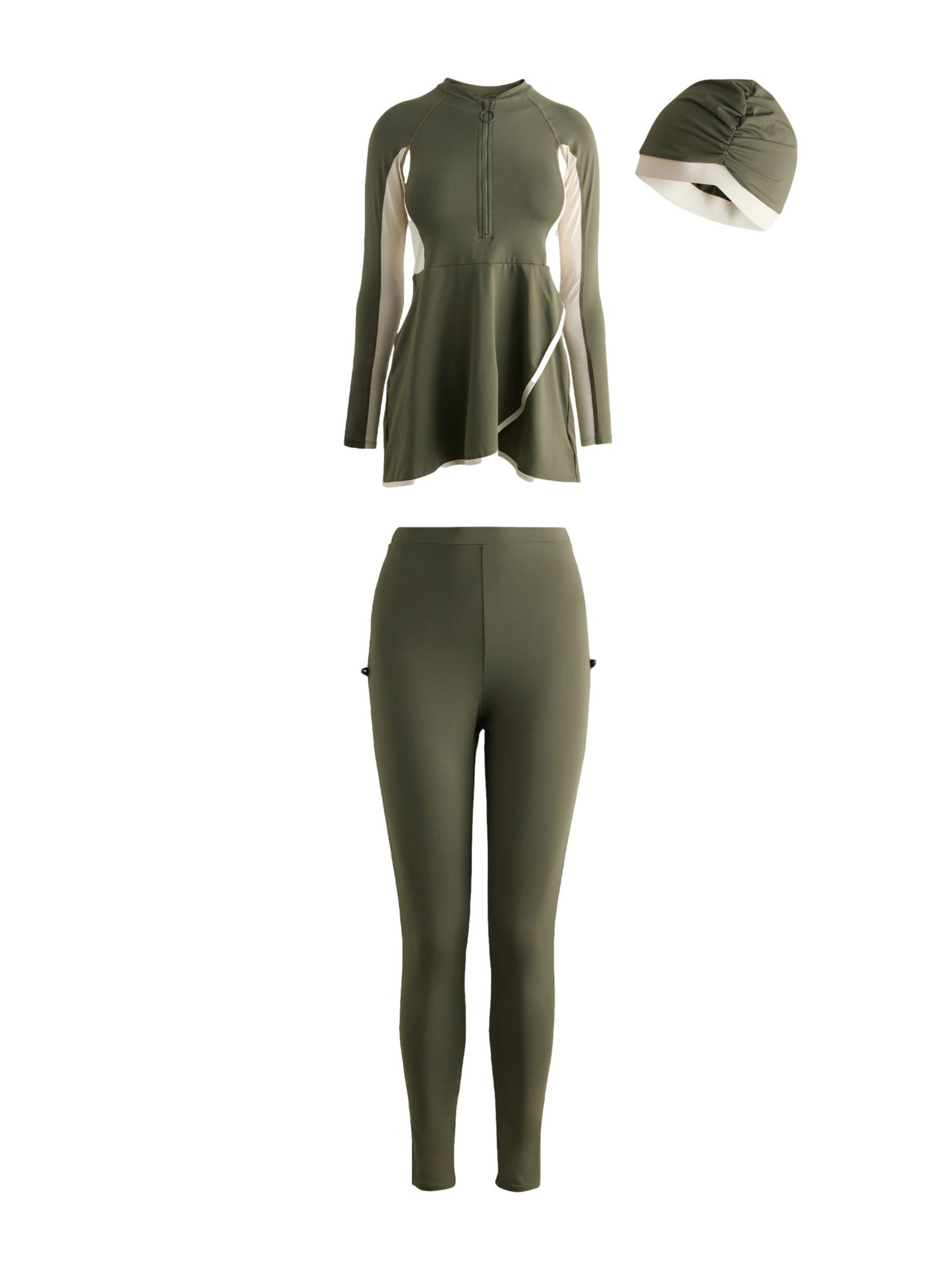 Next Swimsuit in Beige / Khaki, Item view