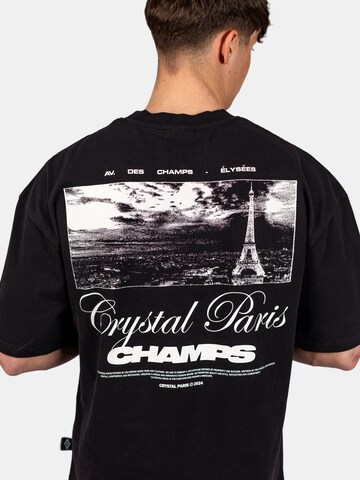 Crystal Paris Shirt 'Laville' in Zwart