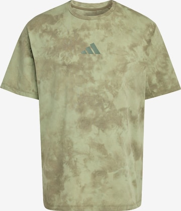T-Shirt fonctionnel ADIDAS TERREX en vert : devant