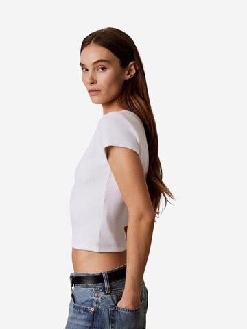 Maglietta di Calvin Klein Jeans in bianco
