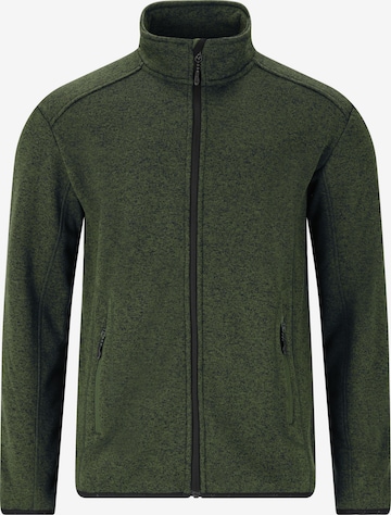 Whistler Fleece Jacket 'Samton' in Green: front