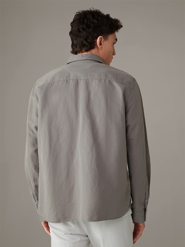 STRELLSON Comfort fit Overhemd ' Norman ' in Grijs