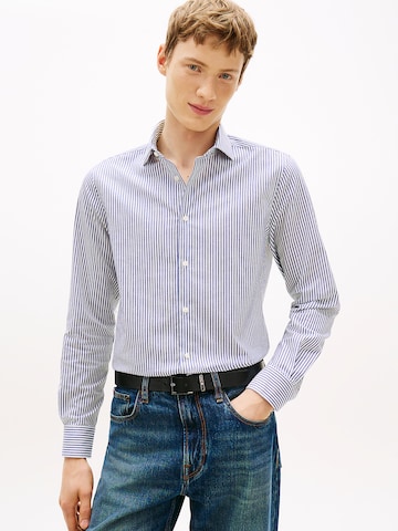 TOMMY HILFIGER Regular fit Business shirt in Blue: front