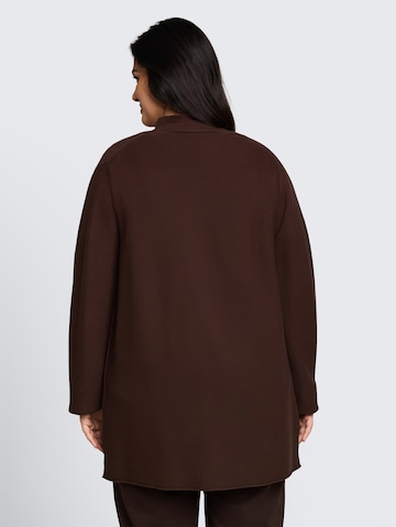 Tom Tailor Women + Вязаная кофта в Коричневый