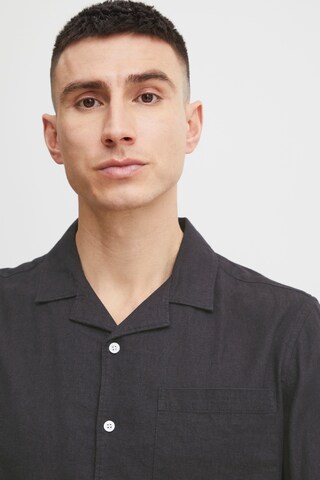 !Solid Regular fit Button Up Shirt 'Allan' in Black