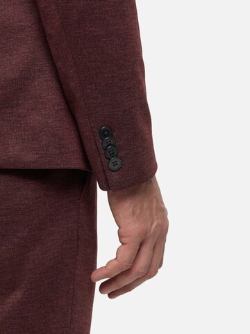 Zuitable Slim fit Suit Jacket 'DiNick' in Red