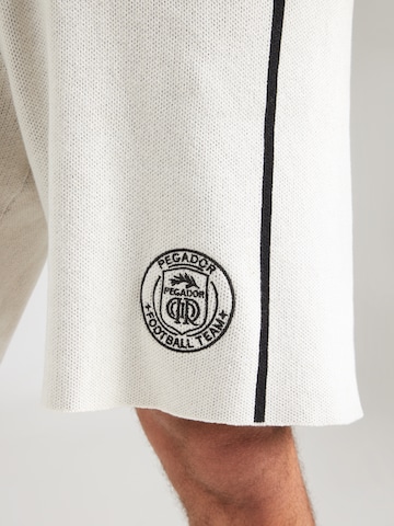 Pegador Lużny krój Spodnie 'MÜNSTER' w kolorze biały