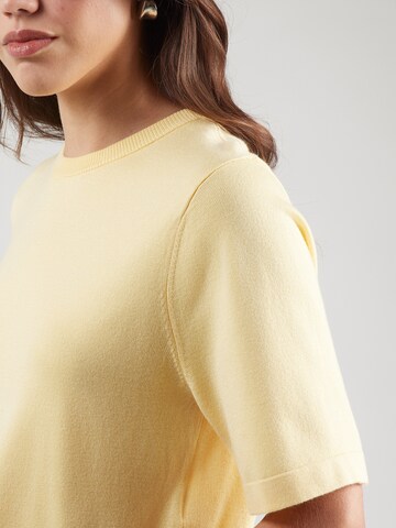 VERO MODA Sweater 'VMSilje' in Yellow