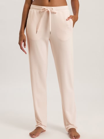 Hanro Regular Pants ' Balance ' in Pink: front