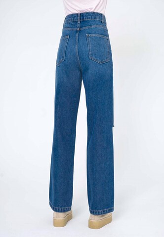 FRESHLIONS Regular Jeans 'Sofia' in Blauw
