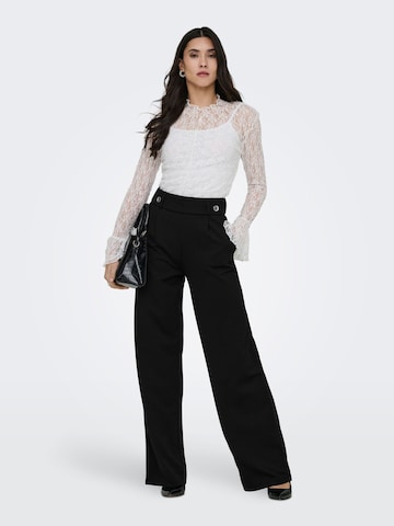 JDY - Pierna ancha Pantalón 'JDYNew' en negro